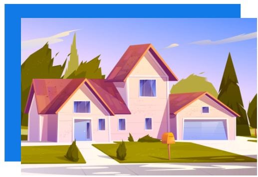 New home purchase illustration